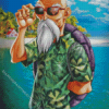 Master Roshi Diamond Painting