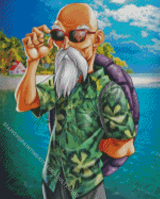 Master Roshi Diamond Painting