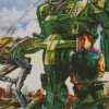 MechWarrior Diamond Painting