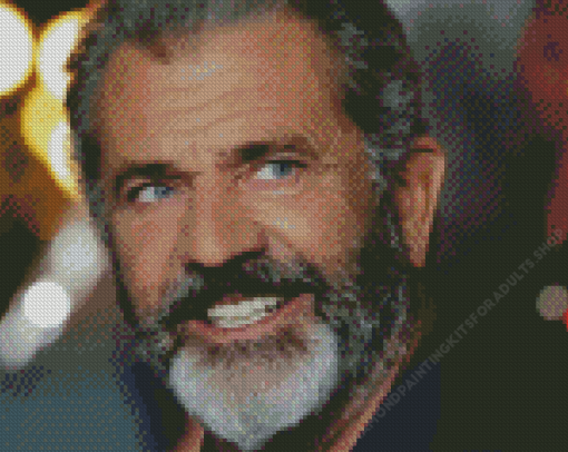 Mel Gibson Diamond Painting