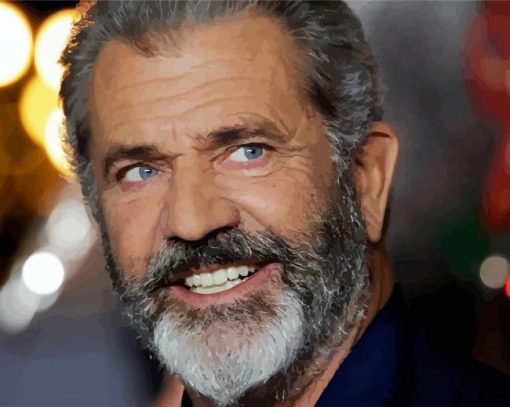 Mel Gibson Diamond Painting