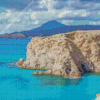 Milos Beach Greece Diamond Painting