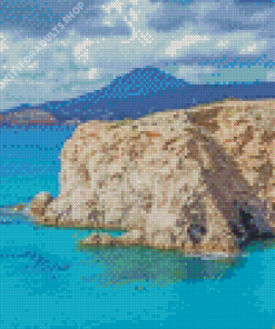 Milos Beach Greece Diamond Painting