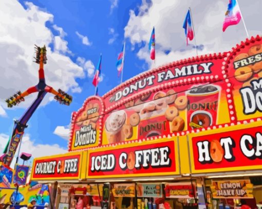 Minnesota State Fair Food Diamond Painting