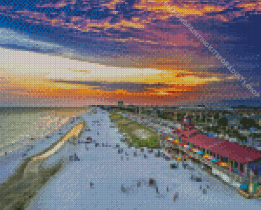 Miramar Beach USA Diamond Painting