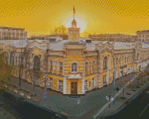 Moldova Chisinau City Hall Diamond Painting