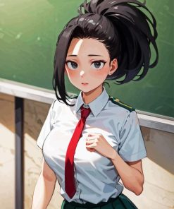 Momo Yaoyorozu Anime Character Diamond Painting