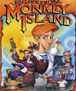 Monkey Island Poster Diamond Painting