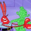 Mr Krabs Dancing With Money Diamond Painting