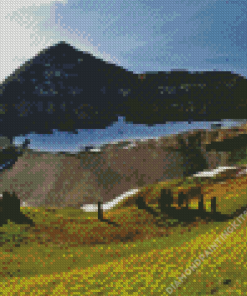 Mt Timpanogos Landscape Diamond Painting