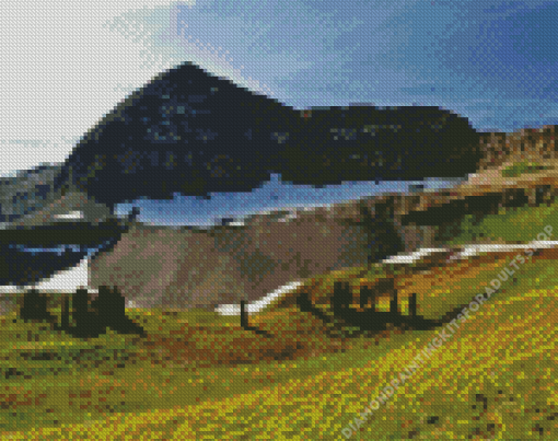 Mt Timpanogos Landscape Diamond Painting