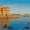 Mumbai Gateway Of India Mumbai Diamond Painting