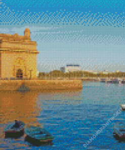 Mumbai Gateway Of India Mumbai Diamond Painting