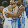 NC Tar Heels Basketballers Diamond Painting