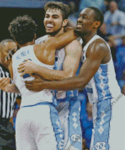 NC Tar Heels Basketballers Diamond Painting