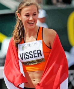 Nadine Visser Athlete Diamond Painting