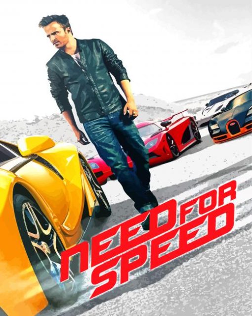 Need For Speed Movie Diamond Painting