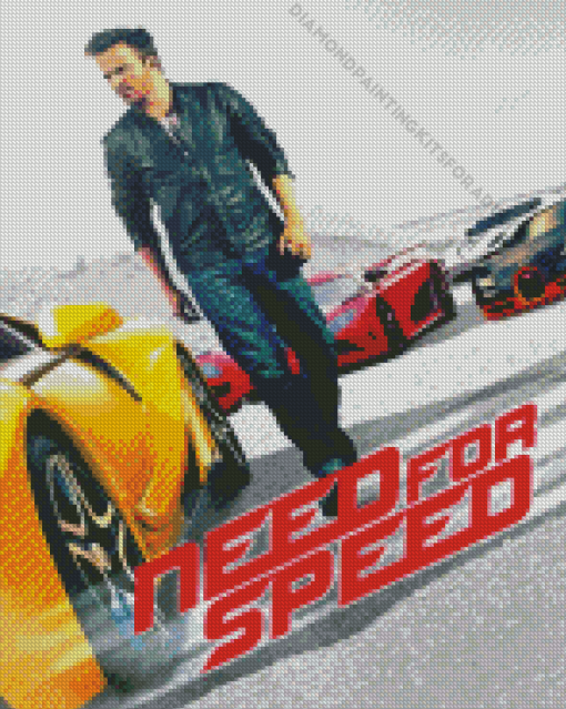 Need For Speed Movie Diamond Painting