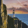 Neist Point At Sunset Diamond Painting