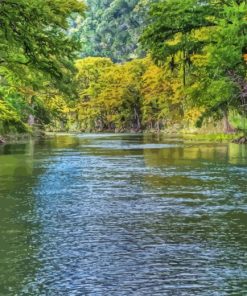 New Braunfels Guadalupe River Diamond Painting