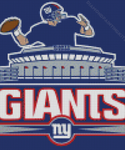 New York Giants Logo Diamond Painting