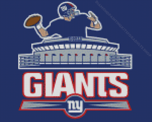 New York Giants Logo Diamond Painting