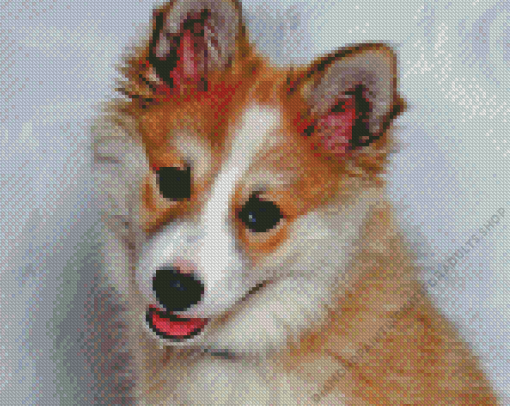 Norwegian Dog Diamond Painting