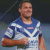 NRL Bulldogs Player Diamond Painting