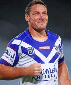 NRL Bulldogs Player Diamond Painting