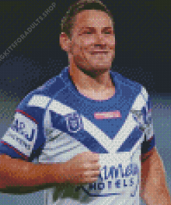 NRL Bulldogs Player Diamond Painting