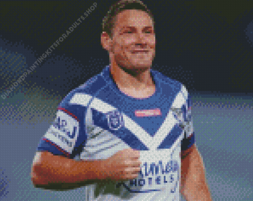 NRL Bulldogs Player Diamond Painting