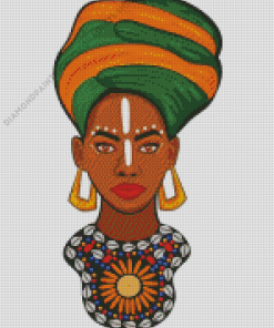 Nubian Woman Art Diamond Painting