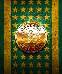 Oakland Athletics Logo Art Diamond Painting