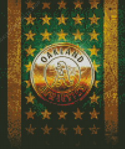 Oakland Athletics Logo Art Diamond Painting