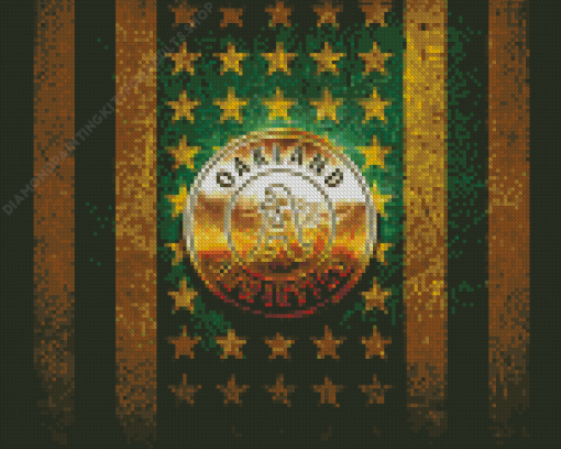 Oakland Athletics Logo Art Diamond Painting