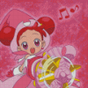 Ojamajo Doremi Harukaze Character Diamond Painting