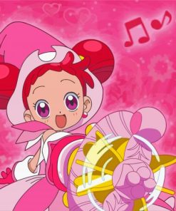 Ojamajo Doremi Harukaze Character Diamond Painting