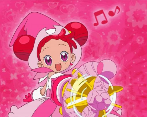 Ojamajo Doremi Harukaze Character Diamond Painting