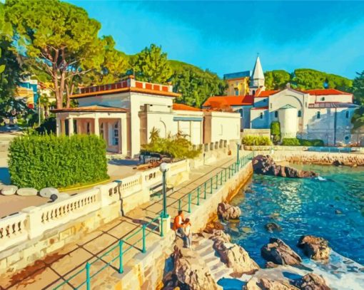 Opatija Croatia Diamond Painting