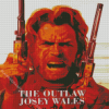 Outlaw Josey Wales Poster Diamond Painting