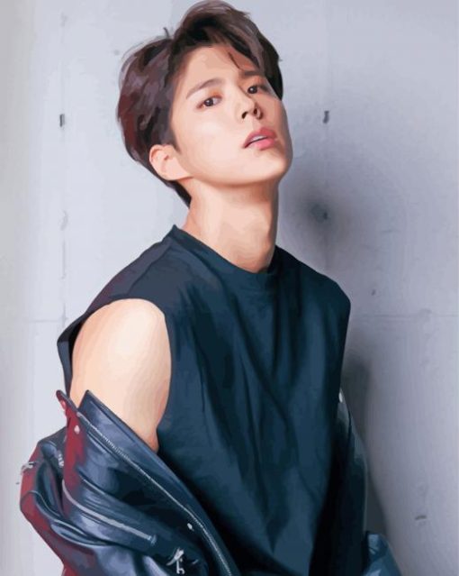 Park Bo Gum Photoshoot Diamond Painting