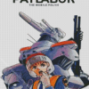 Patlabor Mobile Police Poster Diamond Painting