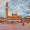 Piazza Del Campo Siena Italy Diamond Painting