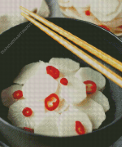 Pickled Daikon Food Diamond Painting