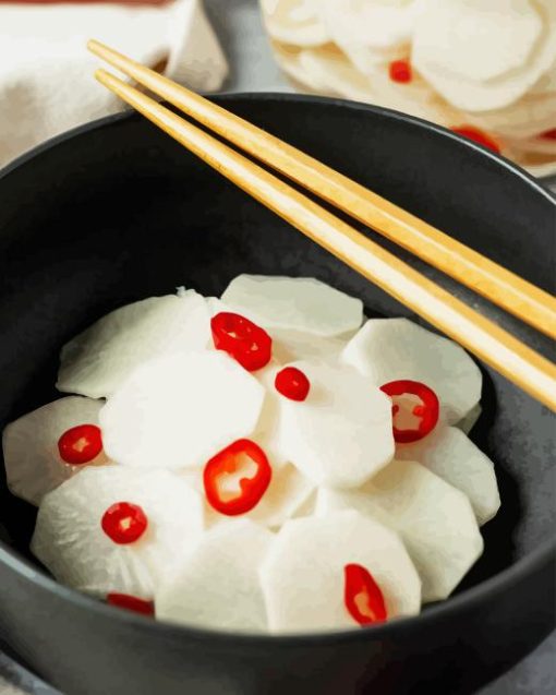 Pickled Daikon Food Diamond Painting