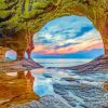 Pictured Rocks National Lakeshore Michigan Diamond Painting