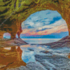 Pictured Rocks National Lakeshore Michigan Diamond Painting