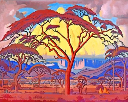 Pierneef Artwork Diamond Painting