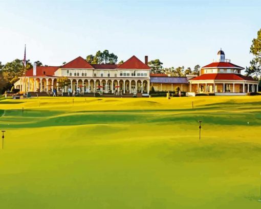 Pinehurst North Carolina Diamond Painting