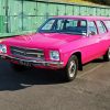 Pink Holden HQ Kingswood Diamond Painting